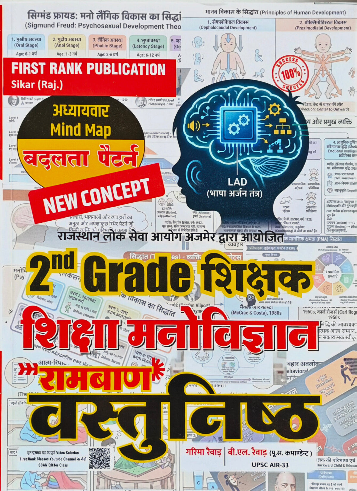 Shiksha Manovigyan Rambaan Vastunishth  |  2nd Grade Shikshak Bharti Exam Book  |  B. L. Rewad & Garima Rewad  |  First Rank Publication Sikar  |  Latest Edition 2026–27