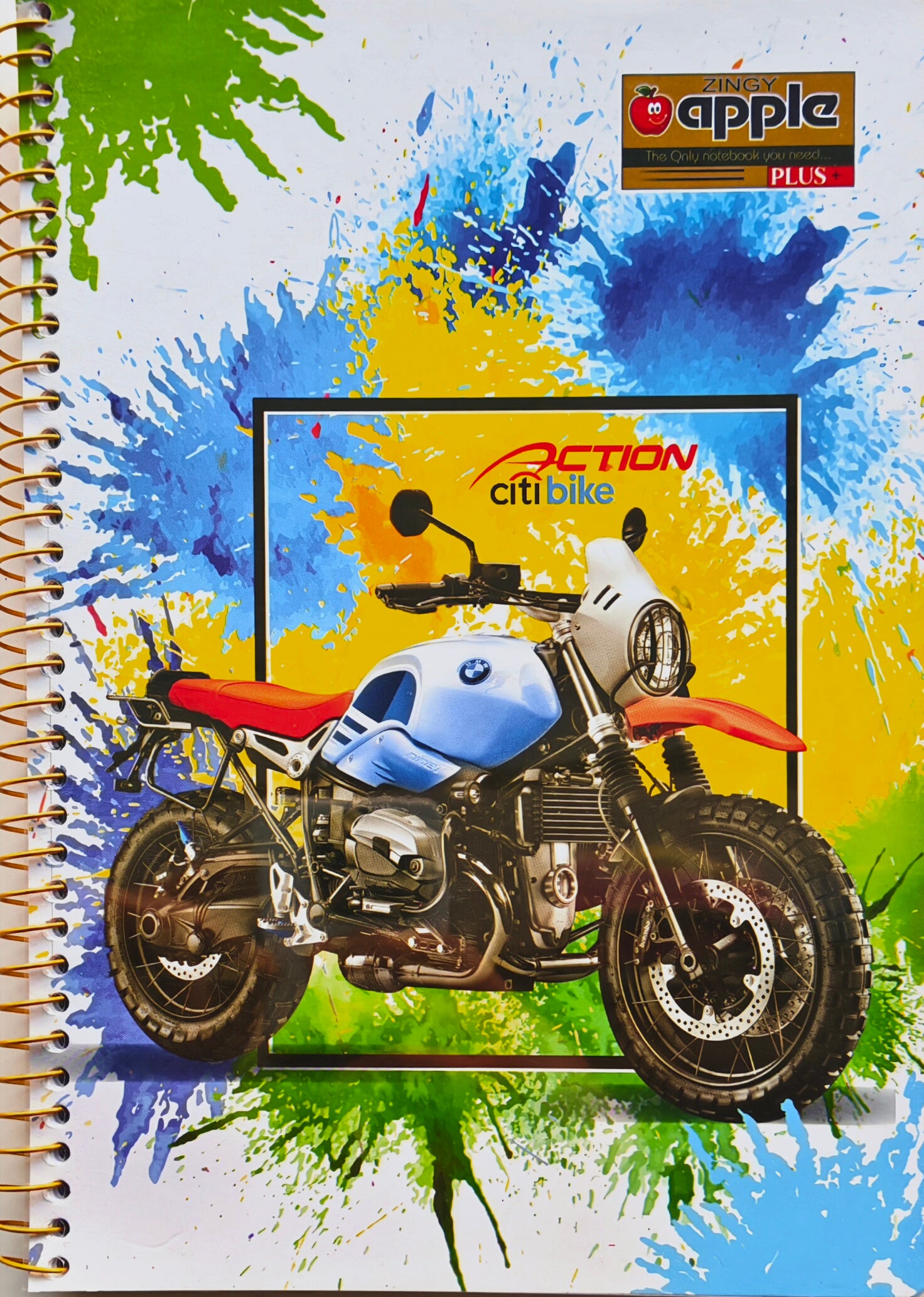 Spiral register 300 page single line